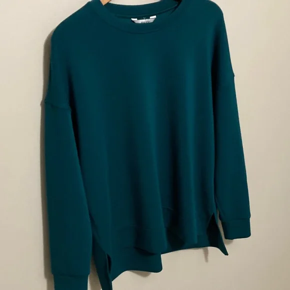 SPANX AirEssentials® Teal Green Crewneck Tunic, Size XL extra large - Picture 3 of 9